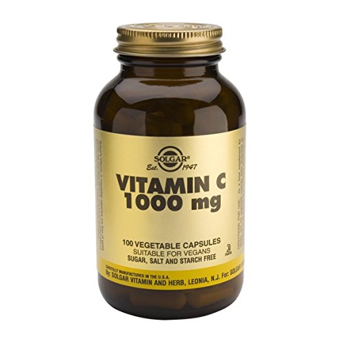 Solgar Vitamina C 1000 MG, 250 cápsulas Vegetales