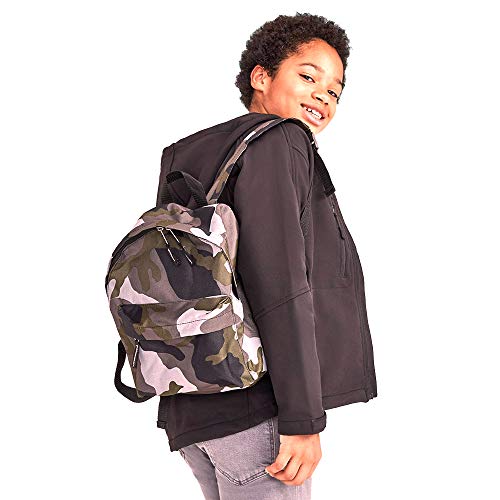 SOLS - Mochila Modelo Rider niños niñas (Talla Única) (Camuflaje)