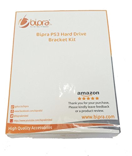 Sony PlayStation 3 PS3 Hard Drive Kit Inc Mounting Bracket Caddy Cradle Super Slim with HDD - include Mounting bracket and Hard Drive - Exclusive from Bipra Limited with 1 year Warranty (1TB (1000GB)), [Importado de Reino Unido]