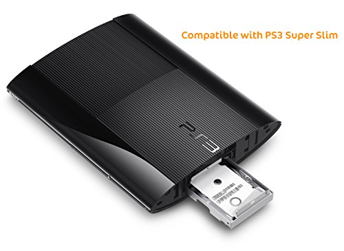 Sony PlayStation 3 PS3 Hard Drive Kit Inc Mounting Bracket Caddy Cradle Super Slim with HDD - include Mounting bracket and Hard Drive - Exclusive from Bipra Limited with 1 year Warranty (1TB (1000GB)), [Importado de Reino Unido]