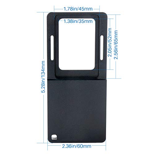 Soporte de placa de adaptador de cardán para Gopro 7/6/5/4/3 / Xiaoyi Montaje de cámara Ajuste universal para 3 ejes DJI Zhiyun Gimbal