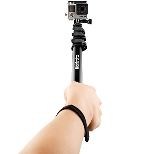 Soporte Manfrotto Universal para trípode con Adaptador para GoPro