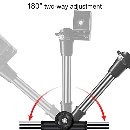 Soporte Paraguas 2 Piezas Soporte Universal Plegable para Paraguas de Bicicleta Soporte Paraguas Telescópico Ajustable Abrazadera de Paraguaspara Carrito de Bebé Silla de Ruedas Silla Paseo Negro