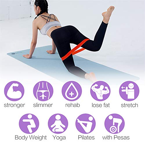 Soulpala 5pcs Foam Roller Masaje Kit con Rejilla de Liberación Miofascial, con Rodillos de Espuma, Roller Stick, Bolas Masaje y Bandas de Resistencia Relajar Piernas y Partes Cuerpo Adoloridas