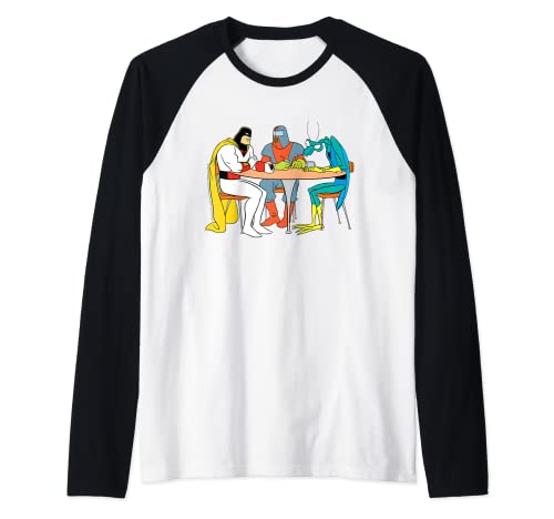 Space Ghost Coast to Coast Brak & Zorak Camiseta Manga Raglan