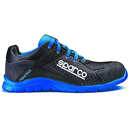 Sparco S0751743NRAZ Zapatillas Practice Negro/Blue Talla 43