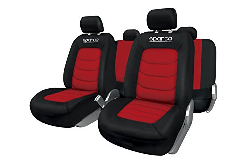 Sparco SPC1019RS - S-LINE Fundas, Rojo