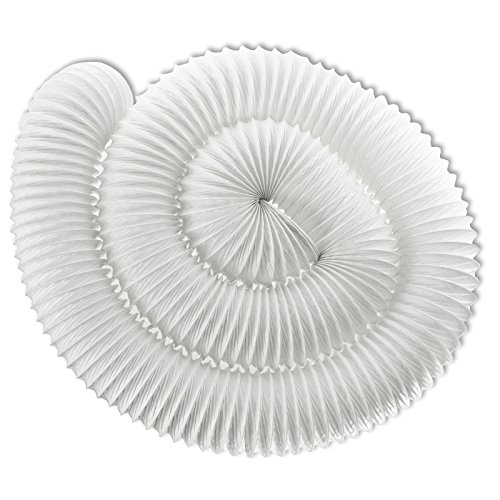 Spares2go Extra Larga Universal de Condensador de Tubo de ventilación Manguera para Todas Las Marcas y Modelos de ventilación Secadora de Ropa (6m / 4")