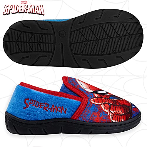 Spiderman Zapatillas Casa Niño, Zapatillas Niño con Suela Antideslizante, Merchandising Oficial Regalos para Niños (Rojo, 33 EU, numeric_33)