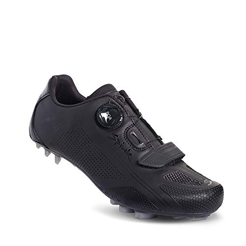 Spiuk Altube MTB C Zapatilla, Unisex Adulto, Negro Mate, 41