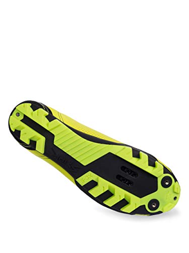 Spiuk Altube MTB - Zapatilla, Unisex Adulto, Amarillo Flúor Mate, 45