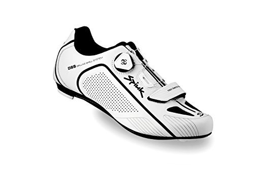 Spiuk Altube Road Zapatilla, Unisex Adulto, Blanco/Negro, 41