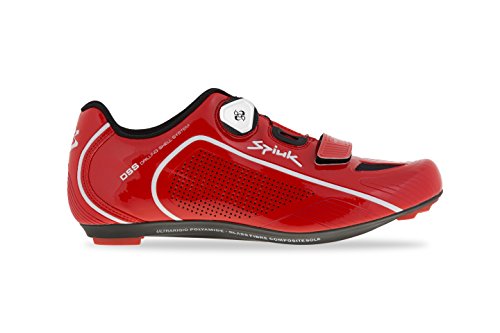 Spiuk Altube Road Zapatilla, Unisex Adulto, Rojo/Blanco, 37