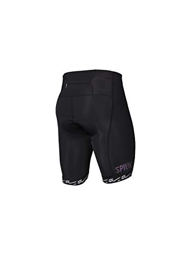 Spiuk Anatomic Culote Corto S/T Indoor Hombre Negro T, Talla XXL