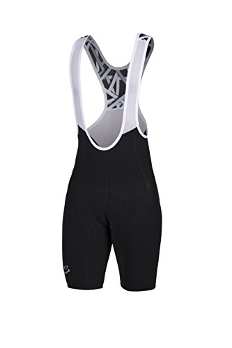 Spiuk Elite Culote Corto, Hombre, Negro/Blanco, M