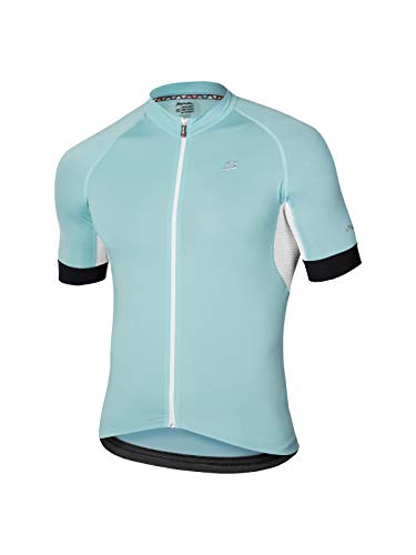 Spiuk Maillot M/C Helios Hombre Turquesa T. L, Talla L