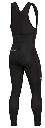 Spiuk Profit Cold&Rain Culote Largo C/T, Hombre, Negro, S