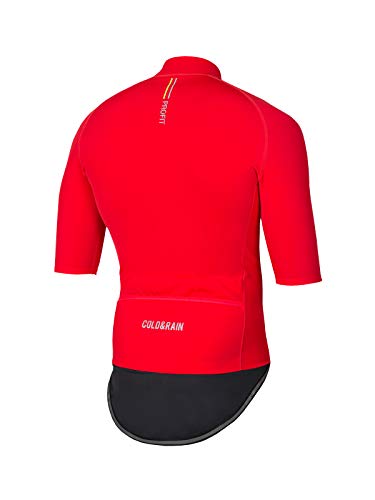 Spiuk Profit Cold&Rain Maillot M/C, Hombre, Rojo, S