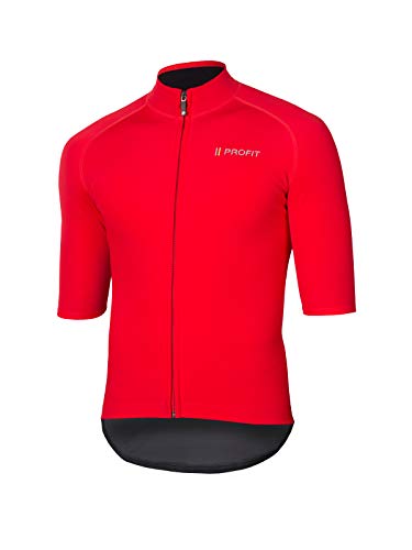 Spiuk Profit Cold&Rain Maillot M/C, Hombre, Rojo, S