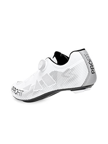 Spiuk Profit RC Zapatillas, Adultos Unisex, Blanco, T. 39