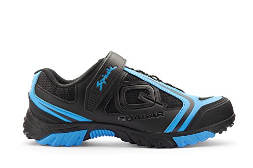 Spiuk Quasar MTB Zapatilla, Unisex Adulto, Negro/Azul, 39