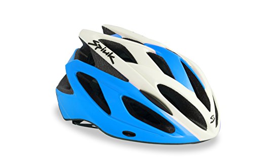 Spiuk Tamera Lite Casco, Unisex Adulto, Azul/Blanco, (S/M) 52-58