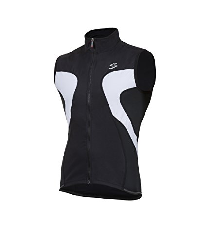 Spiuk Team Light Chaleco, Hombre, Negro/Blanco, M