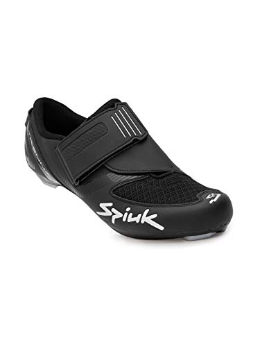 Spiuk TRIENNA Triathlon, Adultos Unisex, Negro, T. 47