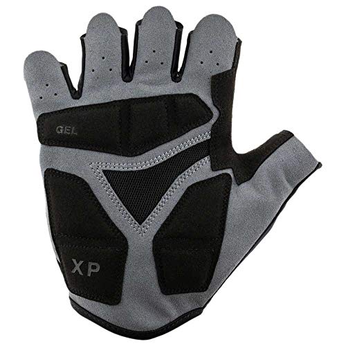 Spiuk XP Guante Corto, Adultos Unisex, Negro, T. L