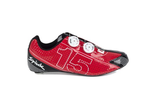 Spiuk Z15Rc01, Zapatilla Unisex Adulto, Rojo/Blanco, 38 EU