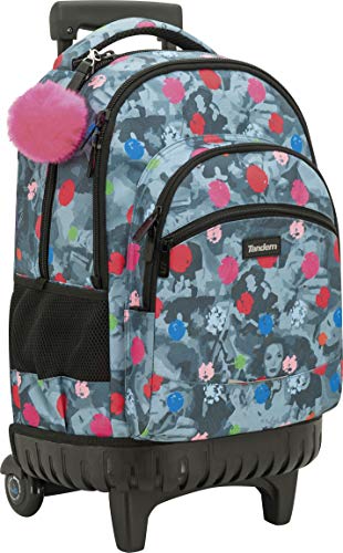 Sportandem Tandem Andy Warhol Carro Fijo Compact Mochila, Adultos Unisex, Multicolor (Multicolor), Talla Única