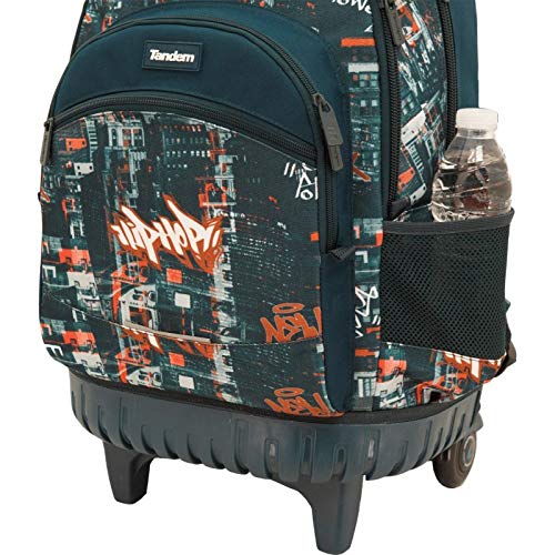 Sportandem Tandem New York Carro Fijo Compact Mochila, Adultos Unisex, Multicolor (Multicolor), Talla Única