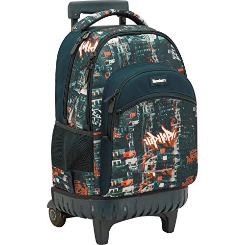 Sportandem Tandem New York Carro Fijo Compact Mochila, Adultos Unisex, Multicolor (Multicolor), Talla Única