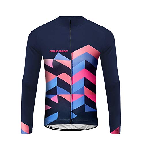 Sports Wear Bike Wear Manga Larga Maillot Ciclismo Hombres,Newest Designs Maillots de Bicicleta Conjunto de Jersey de Manga Larga Top MTB Jersey