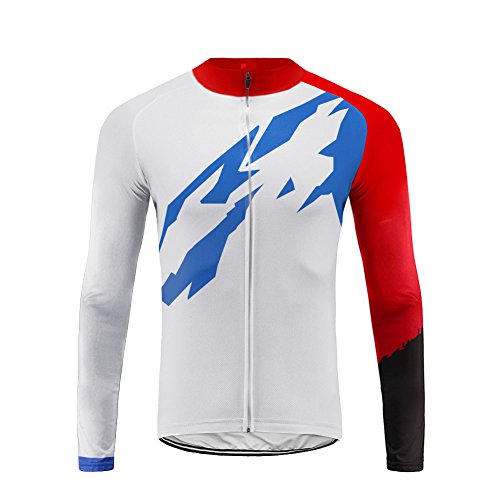 Sports Wear Manga Larga Deportes y Aire Libre/Ciclismo/Ropa/Hombre/Maillots Primavera Transpirable Secado Rápido