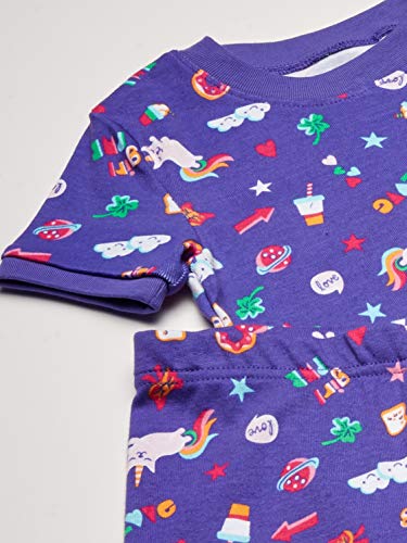 Spotted Zebra Unisex bebé 4-piece Snug-fit Cotton Pajama Set multicolor Girl Power 12 - 18 Months