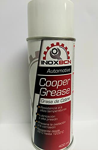 Spray grasa o pasta de cobre resistente a temperatura hasta 1200ºc