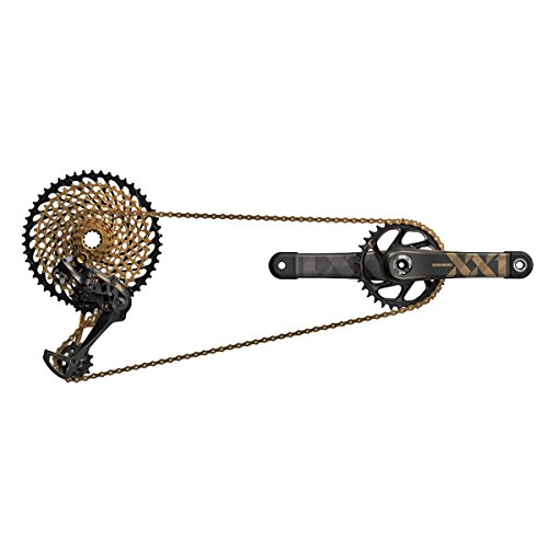 SRAM XX1 Eagle Dub Conjunto de Grupo, Unisex Adulto, Dorado, 175 mm