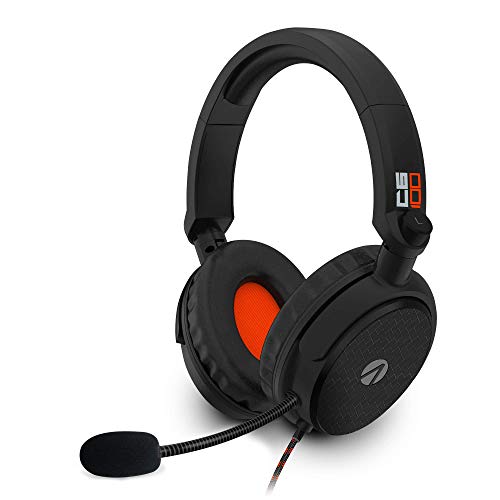 Stealth C6-100 - Auriculares para Videojuegos para Switch, Xbox, PS4/PS5, PC, Color Naranja