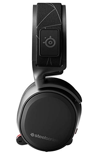 SteelSeries Arctis 7 Auriculares De Juego, Inalámbricos Sin Pérdidas, Dts Headphone: X V2.0 Surround Para PC, Playstation 5 y PlayStation 4 - Negro