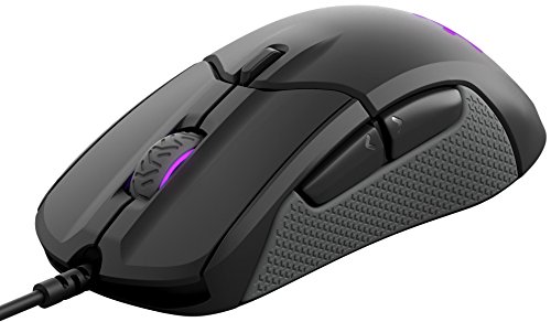 SteelSeries Rival 310 - Ratón de Juego Óptico - Iluminación RGB - 6 Botones - Laterales de Goma - Memoria Integrada - PC/Mac - Negro