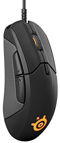 SteelSeries Rival 310 - Ratón de Juego Óptico - Iluminación RGB - 6 Botones - Laterales de Goma - Memoria Integrada - PC/Mac - Negro