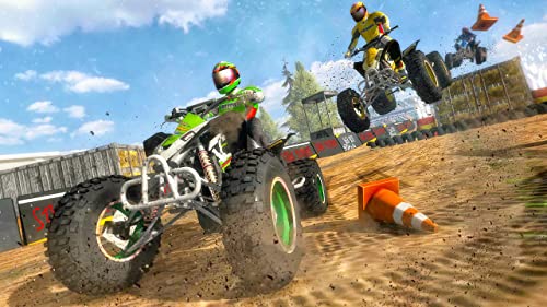 Stunt Extreme Man Down Hill Jumping Feast Adventure 3D: Atv Hill Climbing Racing Simulator Juego Gratis para Niños