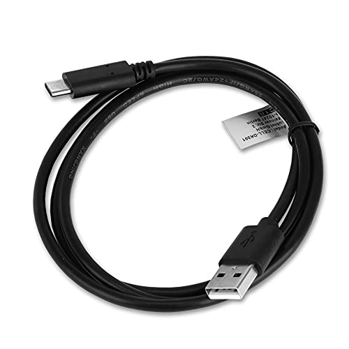 subtel® Cable de Datos USB 1,0m Compatible con GoPro Hero 5, 6, 7, 8, 9, 10, MAX, MAX 360, Fusion Cable Carga USB C Type C a USB A 2.0 3A Negro PVC