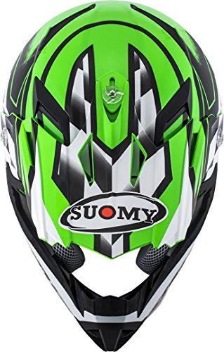 Suomy ksrb0008.3 Casco Moto, verde, S