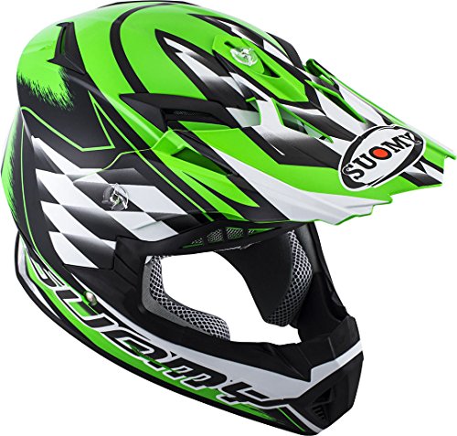 Suomy ksrb0008.3 Casco Moto, verde, S