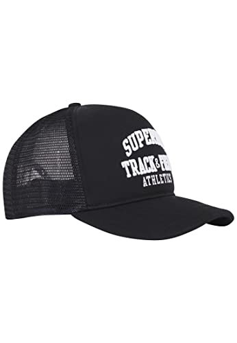 Superdry clásica Gorra de béisbol, Negro, Talla única para Hombre