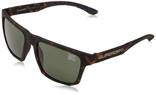 Superdry Combat Gafas de Sol, Rubberised Tort, OS para Hombre