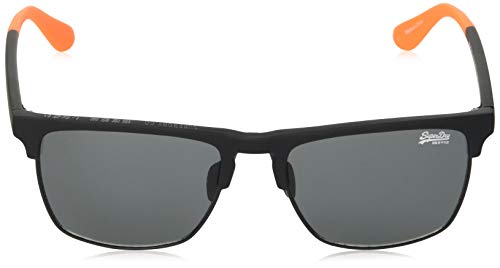 Superdry FIRA Gafas de Sol, Rubberised Black, Einheitsgröße para Hombre