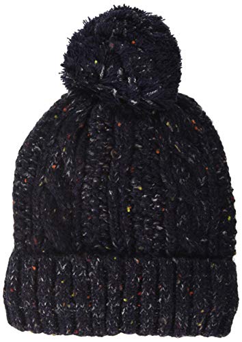 Superdry Gracie Cable Beanie Conjunto de Accesorios de Invierno, Tweed de la Marina de Boston, OS (Talla del Fabricante:OS) para Mujer